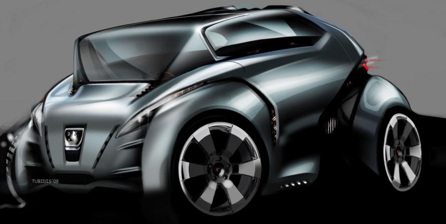  Peugeot BB1 Concept 2009 года  (фото 8 из 33)